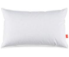 Gabel nottetempo Kopfkissen Komfort Feder 80x50x14 cm Bianco