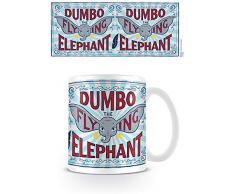Dumbo Movie MG25441 Tasse aus Keramik, 315 ml, Motiv Dumbo der fliegende Elefant