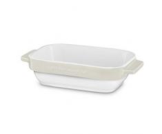 KitchenAid KBLR02MBAC Auflaufform, Keramik, 20 x 11,5 x 5 cm, weià / beige