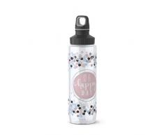 Emsa DRINK2GO Tritan, Trinkflasche, 0,7l, Motiv Happy Day