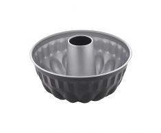 Berndes 053322 Backform Gugelhupfform, Antihaft, 21 cm, grau/schwarz