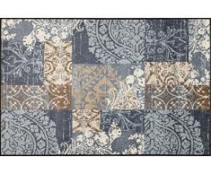 Wash+Dry Fußmatte, Polyester, Grau, 115 x 175 cm