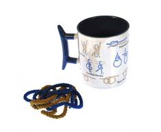 Unemployed Philosophers Guild Wie Mache ich einen Seemannsknoten Kaffeebecher, 2