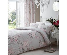 Catherine Lansfield Canterbury Bettwäsche Set King - Grau