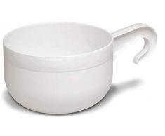 Giganplast GIG058 Caseario Schöpflöffel, Weiß, 20 x 21 cm