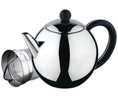 Café Ole ST-035X Teekanne, Edelstahl, Silber, 1000 ml