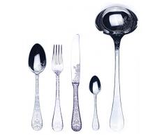 Mepra SPA 1026CB22049 Besteckgarnitur, Design Casablanca, 49-teilig