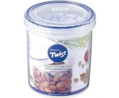 LOCK & LOCK Twist Vorratsdose, 0.56 L, Plastik, farblos, 98 mm