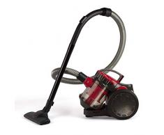Domoclip Staubsauger Ohne Beutel Multi-Cyclonique rot/schwarz