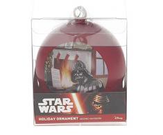 Star Wars Darth Vader Piano Weihnachtskugel, weiß, 8 x 8 x 8