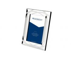 Fotorahmen Verona glänzend 10x15cm versilbert anlaufgeschütz