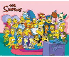 Die Simpsons The Couch Group Poster