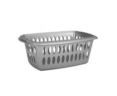 Juypal Wäschekorb, silber, 1 Stück
