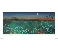 Jo Grundy PPR41221 Kunstdrucke, Mehrfarbig, 50 x 100cm