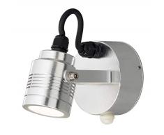Gnosjö Konstsmide Monza Sensor Außenleuchte, Aluminium, 9.5 x 14 x 10.5 cm