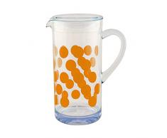 zak! Krug Dot 1,7L in orange, Kunststoff, 10 x 10 x 25 cm