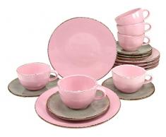 CreaTable 14776, Serie Organic Ella, Geschirrset Kaffeeservice 18 teilig