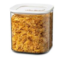 Mepal 106961030600 vorratsdose modula square 2750 ml, Plastik, Weiß