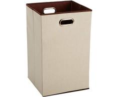 AmazonBasics - Zusammenklappbarer Wäschekorb