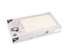 Papstar, 20 Mitteldecken, stoffähnlich, Vlies soft selection plus 80 cm x 80 cm weiss Casali, #84929