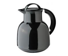 Helios Isolierkanne Renature, 1,0 Liter, 98% recycelter Kunststoff, schwarz, Drehverschluss