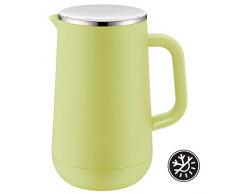WMF Isolierkanne Thermoskanne Impulse, 1,0 l, für Tee oder Kaffee Drehverschluss hält Getränke 24h kalt und warm, lime