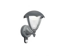 Trio Leuchten LED Außenleuchte Gracht 221969142, Druckguss Aluminium anthrazit, 1x 6 Watt