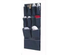 H & L Russel Ltd Hängeorganizer für die Tür, 11 weiche Fächer, 112 x 48,2 cm, marineblau