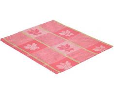 Vaitkute 216055 2-er Set Engel Jacquard Geschirrtücher Halbleinen 47 x 70 cm, 50% Leinen, 50% Baumwolle, 60 Grad Celcius waschbar, rot