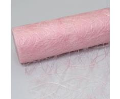 Deko AS GmbH Sizoweb Tischband zartrosa 20 cm Rolle 25 Meter - 64 033-R 200