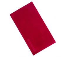 Vossen 1158440377 Beach Club - Badetuch, 100 x 180 cm, cranberry