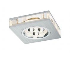 Paulmann 925.38 Deckenleuchte, Aluminium, Integriert, transparent