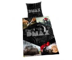 Herding DMAX Bettwäsche-Set, Wendemotiv, Bettbezug 135 x 200 cm, Kopfkissenbezug 80 x 80 cm, Baumwolle/Renforcé