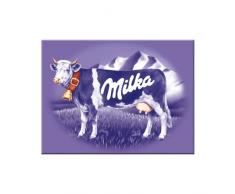 Nostalgic-Art 14073 Traditionsmarken - Milka Kuh, Magnet 8x6 cm