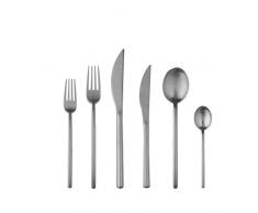 Mepra 104522036 Due Ice Besteck-Set, 36-teilig, Metall, spülmaschinenfest