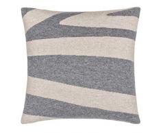 GIESSWEIN Kissen Hatting - Bezug aus 100% Lammwolle, atmungsaktive Schurwolle, Polster Bezug, Kuschelkissen, Kopfkissen, Sofakissen, Deko Kissen, Kissenbezug Walk, 45 x 45 cm