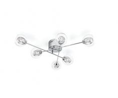 Philips myLiving Coda Deckenleuchte, 6-flammig, Glas, 3823611E0