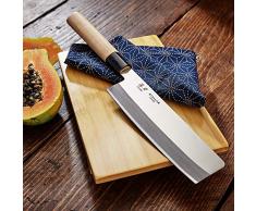 Stellar Usuba Samurai Kochmesser, 16cm/61, Edelstahl, Silber, 40.4 x 10.1 x 3 cm