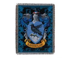 Harry Potter House Ravenclaw Reisekissen mit Applikation Tapisserie-Überwurf 4 x 5 Ravenclaw Crest