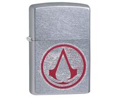Zippo 207 Assassins Creed Feuerzeug, Silber, One Size