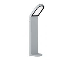 WOFI Außenleuchte Outdoor-line, 1-flammig, Serie Newark, 1x LED 9,5 W, 15,5 x 50 x 10,4 cm, 3000 k, 660 lm, grau 3819.01.50.0500