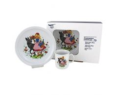 Triptis-Porzellan Rotkäppchen Kindergedeck, 3 teilig Kindergeschirr