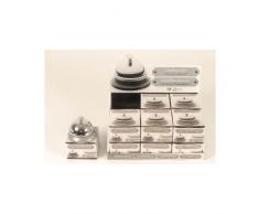 BAKAJI Tischglocke aus Edelstahl, Mehrfarbig, Einheitsgröße