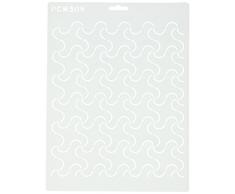 Sten Source PC-304 Quilt Schablonen von Pepper Cory, 5,1 cm, Block