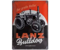Nostalgic-Art 23236 Lanz - Bulldog, Blechschild 30x40 cm