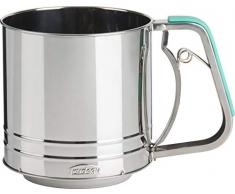 Trudeau 09913078 Mehlsieb aus Edelstahl in minzgrün