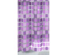 Kleine Wolke 4956808305 Duschvorhang Sonny, 180 x 200 cm, violett