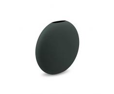 Cooee Design Pastille Vase, Keramik, Dark Green, L : 15, B: 4, H: 14 cm