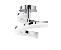 WOFI A LED Deckenleuchte Metall 22 W Integriert 380 x 280 x 350 cm, Chrom 9032.01.01.5000
