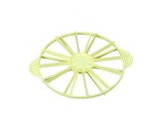 Pati-Versand 12500 Tortenteiler, Kunststoff, gelb, 28 x 2 x 28 cm